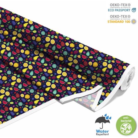 TESSUTI DECORATIVI PER ESTERNI OXFORD - Motivo Frutta  DX6164