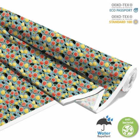 TESSUTI DECORATIVI PER ESTERNI OXFORD - Motivo Frutta  DX6174