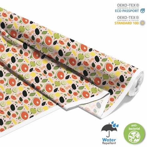TESSUTI DECORATIVI PER ESTERNI OXFORD - Motivo Frutta  DX6342
