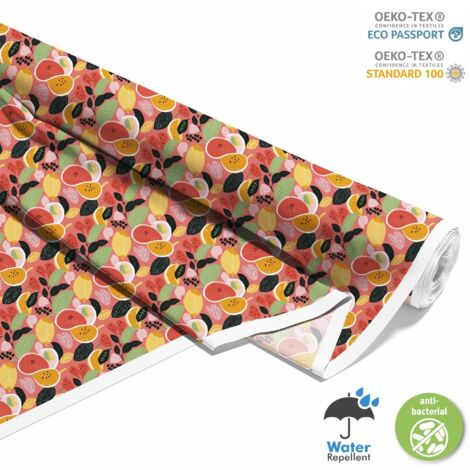 TESSUTI DECORATIVI PER ESTERNI OXFORD - Motivo Frutta  DX6383