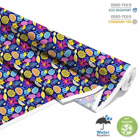 TESSUTI DECORATIVI PER ESTERNI OXFORD - Motivo Frutta  DX6426