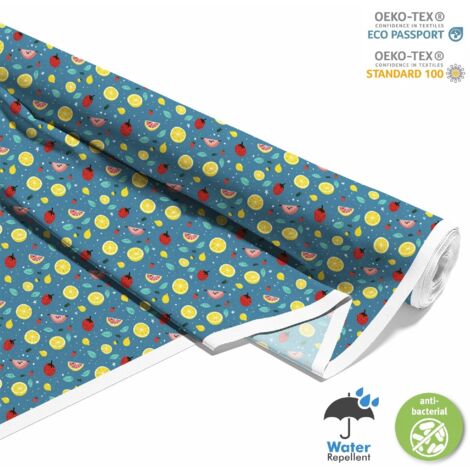 TESSUTI DECORATIVI PER ESTERNI OXFORD - Motivo Frutta  DX6441