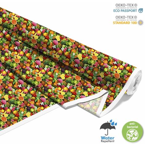 TESSUTI DECORATIVI PER ESTERNI OXFORD - Motivo Frutta  DX6442