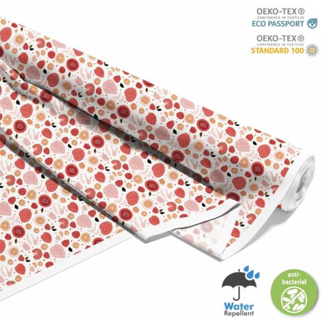 TESSUTI DECORATIVI PER ESTERNI OXFORD - Motivo Frutta  DX6452