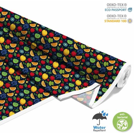 TESSUTI DECORATIVI PER ESTERNI OXFORD - Motivo Frutta DX6503