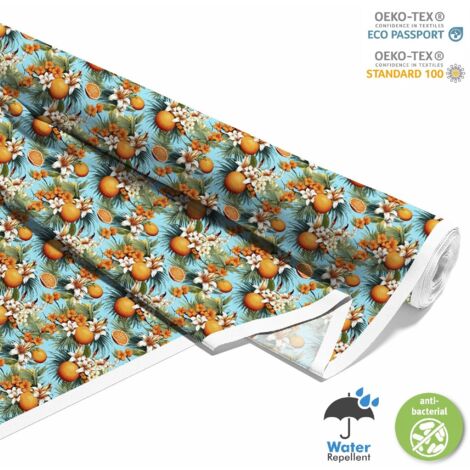 TESSUTI DECORATIVI PER ESTERNI OXFORD - Motivo Frutta DX6551