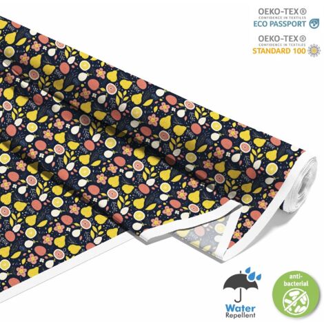 TESSUTI DECORATIVI PER ESTERNI OXFORD - Motivo Frutta  DX6556