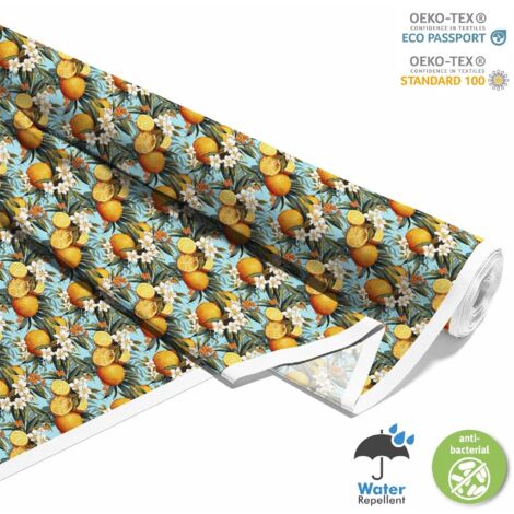 TESSUTI DECORATIVI PER ESTERNI OXFORD - Motivo Frutta DX6573