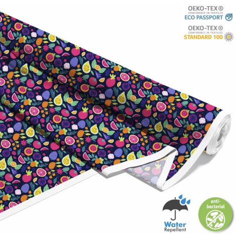 TESSUTI DECORATIVI PER ESTERNI OXFORD - Motivo Frutta  DX6593