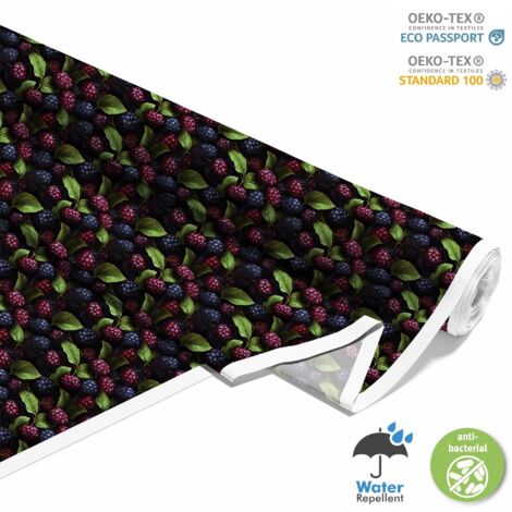 TESSUTI DECORATIVI PER ESTERNI OXFORD - Motivo Frutta  DX6604