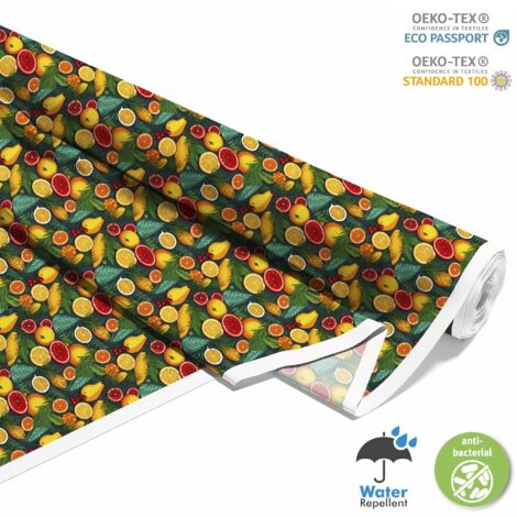 TESSUTI DECORATIVI PER ESTERNI OXFORD - Motivo Frutta  DX6606