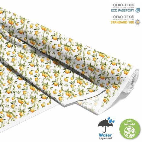 TESSUTI DECORATIVI PER ESTERNI OXFORD - Motivo Frutta  DX6614
