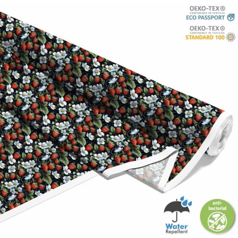 TESSUTI DECORATIVI PER ESTERNI OXFORD - Motivo Frutta  DX6636