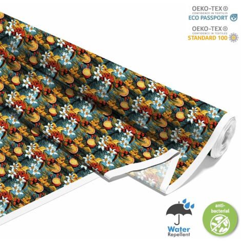 TESSUTI DECORATIVI PER ESTERNI OXFORD - Motivo Frutta  DX6683