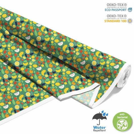 TESSUTI DECORATIVI PER ESTERNI OXFORD - Motivo Frutta  DX6704