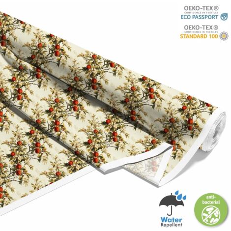 TESSUTI DECORATIVI PER ESTERNI OXFORD - Motivo Frutta  DX6709