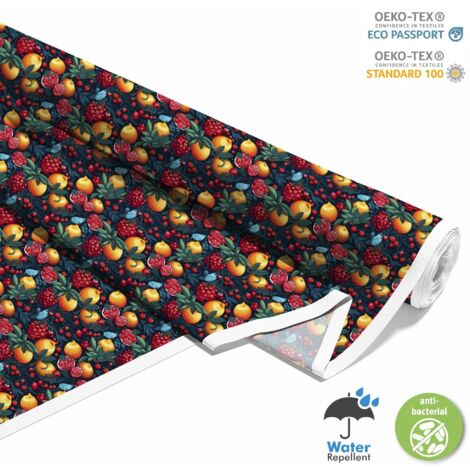 TESSUTI DECORATIVI PER ESTERNI OXFORD - Motivo Frutta DX6712