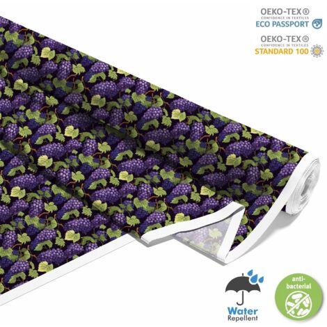 TESSUTI DECORATIVI PER ESTERNI OXFORD - Motivo Frutta  DX6719