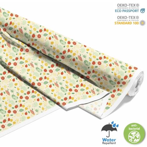 TESSUTI DECORATIVI PER ESTERNI OXFORD - Motivo Frutta  DX6734