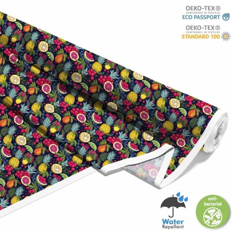 TESSUTI DECORATIVI PER ESTERNI OXFORD - Motivo Frutta  DX6741