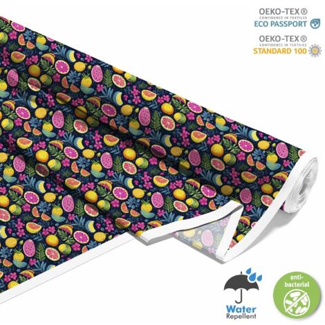 TESSUTI DECORATIVI PER ESTERNI OXFORD - Motivo Frutta  DX6743