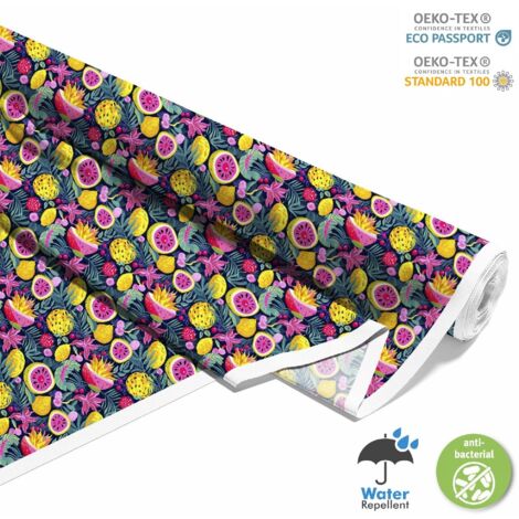 TESSUTI DECORATIVI PER ESTERNI OXFORD - Motivo Frutta  DX6769