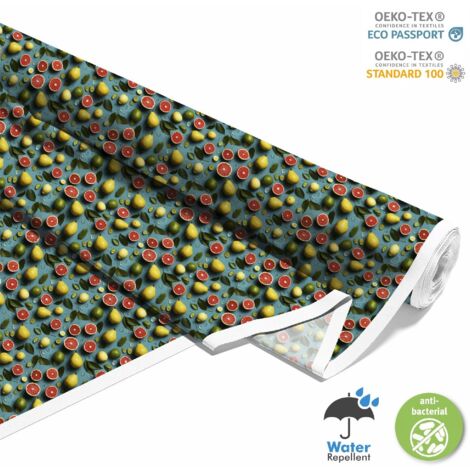 TESSUTI DECORATIVI PER ESTERNI OXFORD - Motivo Frutta DX6792