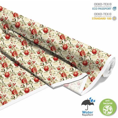 TESSUTI DECORATIVI PER ESTERNI OXFORD - Motivo Frutta  DX6810