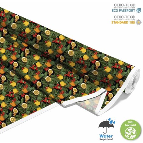 TESSUTI DECORATIVI PER ESTERNI OXFORD - Motivo Frutta DX6843