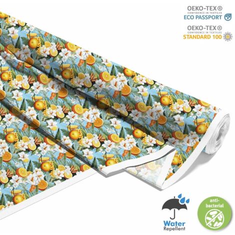 TESSUTI DECORATIVI PER ESTERNI OXFORD - Motivo Frutta  DX6881