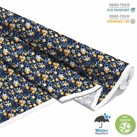 TESSUTI DECORATIVI PER ESTERNI OXFORD - Motivo Frutta  DX6892