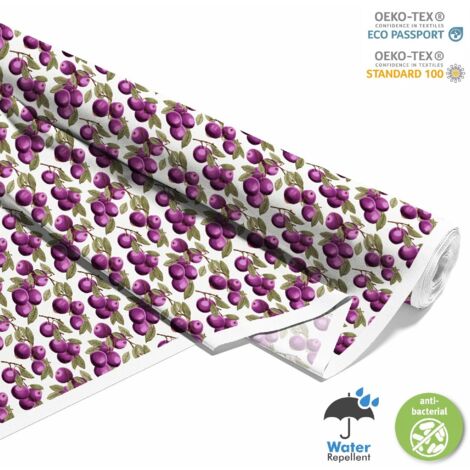 TESSUTI DECORATIVI PER ESTERNI OXFORD - Motivo Frutta  DX6995