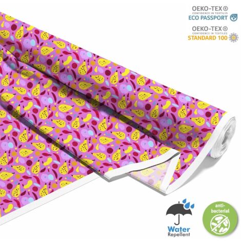 TESSUTI DECORATIVI PER ESTERNI OXFORD - Motivo Frutta  DX7023