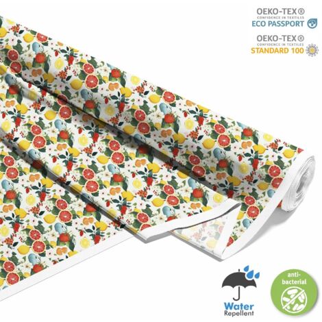 TESSUTI DECORATIVI PER ESTERNI OXFORD - Motivo Frutta DX7025