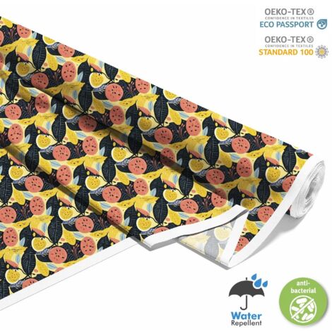 TESSUTI DECORATIVI PER ESTERNI OXFORD - Motivo Frutta  DX7026