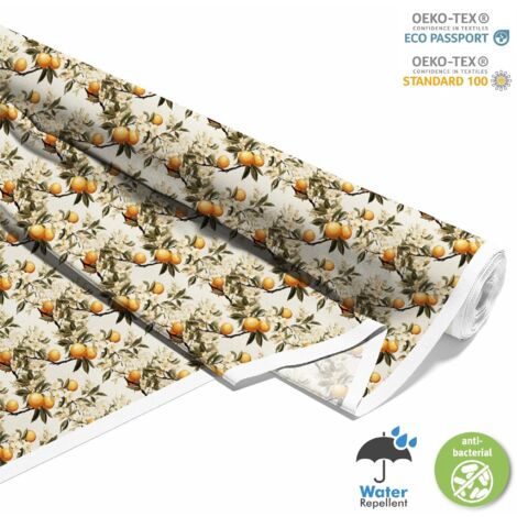 TESSUTI DECORATIVI PER ESTERNI OXFORD - Motivo Frutta  DX7036