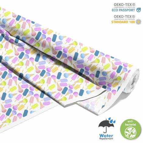 TESSUTI DECORATIVI PER ESTERNI OXFORD - Motivo gelato colorato