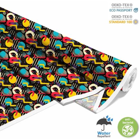 TESSUTI DECORATIVI PER ESTERNI OXFORD - Motivo Geometrico I DX3102