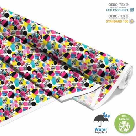 TESSUTI DECORATIVI PER ESTERNI OXFORD - Motivo geometrico I DX3104