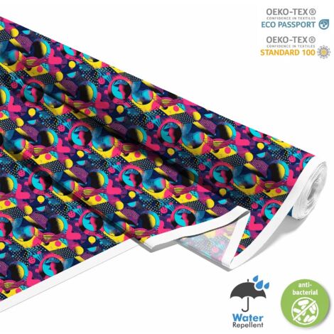 TESSUTI DECORATIVI PER ESTERNI OXFORD - Motivo Geometrico I DX3125