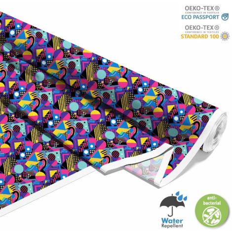 TESSUTI DECORATIVI PER ESTERNI OXFORD - Motivo Geometrico I DX3127