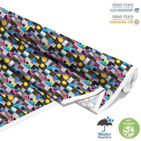 TESSUTI DECORATIVI PER ESTERNI OXFORD - Motivo Geometrico I DX3132