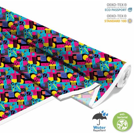 TESSUTI DECORATIVI PER ESTERNI OXFORD - Motivo Geometrico I DX3148