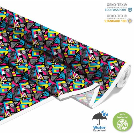 TESSUTI DECORATIVI PER ESTERNI OXFORD - Motivo Geometrico I DX3159