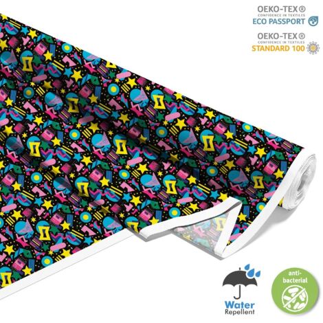 TESSUTI DECORATIVI PER ESTERNI OXFORD - Motivo Geometrico I DX3163