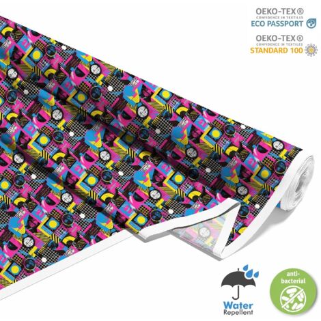 TESSUTI DECORATIVI PER ESTERNI OXFORD - Motivo Geometrico I DX3189