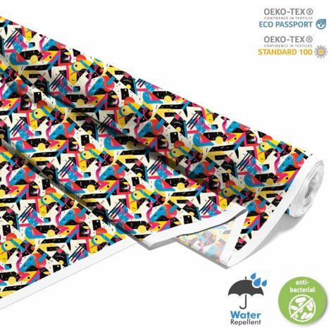 TESSUTI DECORATIVI PER ESTERNI OXFORD - Motivo Geometrico I DX3195