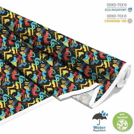 TESSUTI DECORATIVI PER ESTERNI OXFORD - Motivo Geometrico I DX3207