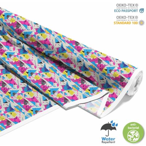 TESSUTI DECORATIVI PER ESTERNI OXFORD - Motivo geometrico I DX3228