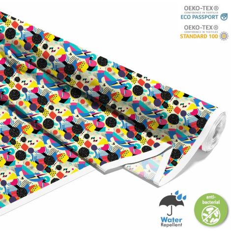TESSUTI DECORATIVI PER ESTERNI OXFORD - Motivo geometrico I DX3240